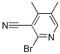 2-Bromo-4,5-dimethylnicotinonitrile Structure,65996-03-4Structure