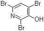 2,4,6-三溴-3-羥基吡啶結構式_6602-34-2結構式