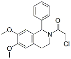 2-Chloro-1-(6,7-dimethoxy-1-phenyl-3,4-dihydro-1H-isoquinolin-2-yl)-ethanone Structure,66040-35-5Structure