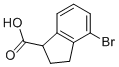 4-Bromo-2,3-dihydro-1h-indene-1-carboxylic acid Structure,66041-35-8Structure