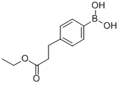 4-(2-乙氧基羰基乙基)苯硼酸結(jié)構(gòu)式_660440-57-3結(jié)構(gòu)式