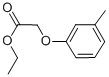 (3-Methylphenoxy) acetic acid ethyl ester Structure,66047-01-6Structure