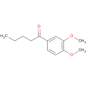 1-(3,4-Dimethoxy-phenyl)-pentan-1-one Structure,66053-97-2Structure