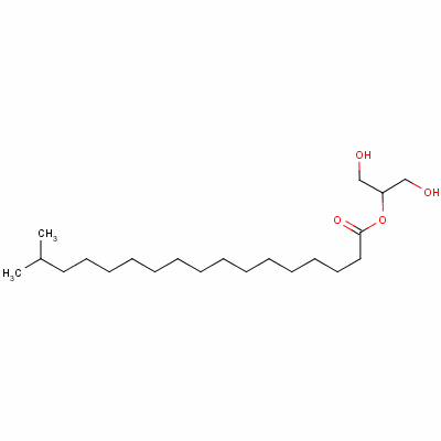 甘油單異硬脂酸鹽結(jié)構(gòu)式_66085-00-5結(jié)構(gòu)式