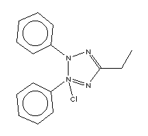 2,3-Diphenyl-5-ethyltetrazolium chloride Structure,66138-05-4Structure