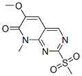 Pyrido[2,3-d]pyrimidin-7(8h)-one, 6-methoxy-8-methyl-2-(methylsulfonyl)- Structure,661450-74-4Structure