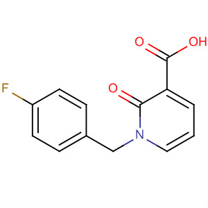 1-(4-Fluorobenzyl)-1,2-dihydro-2-oxopyridine-3-carboxylic acid Structure,66158-41-6Structure