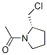 1-((S)-2-氯甲基-吡咯烷-1-基)-乙酮結(jié)構(gòu)式_66158-70-1結(jié)構(gòu)式