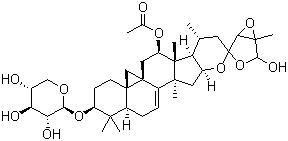 升麻苷結(jié)構(gòu)式_66176-93-0結(jié)構(gòu)式