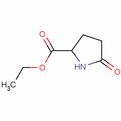 5-氧代吡咯烷-2-羧酸乙酯結(jié)構(gòu)式_66183-71-9結(jié)構(gòu)式