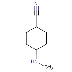 4-(甲基氨基)環(huán)己烷甲腈結構式_662114-39-8結構式