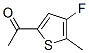 Ethanone, 1-(4-fluoro-5-methyl-2-thienyl)-(9ci) Structure,662164-56-9Structure