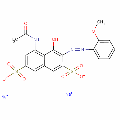 Pontacyl carmine 2b Structure,6625-46-3Structure