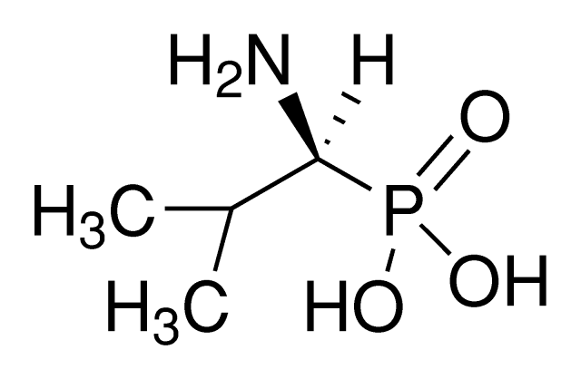 (1S)-(-)-(1-氨基-2-甲基丙基)磷酸結(jié)構(gòu)式_66254-55-5結(jié)構(gòu)式