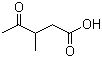 3-Methyl-4-oxopentanoic acid Structure,6628-79-1Structure