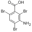 3-Amino-2,4,6-tribromobenzoic acid Structure,6628-84-8Structure