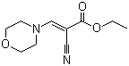 2-氰基-3-(4-嗎啉基)-2-丙烯酸乙酯結(jié)構(gòu)式_6630-64-4結(jié)構(gòu)式