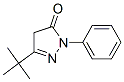 3-Tert-butyl-1-phenyl-2-pyrazolin-5-one Structure,6631-89-6Structure