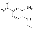 3-Amino-4-ethylamino-benzoic acid Structure,66315-20-6Structure