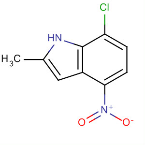 7-Chloro-2-methyl-4-nitroindole Structure,663177-67-1Structure