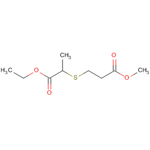 2-[(3-Methoxy-3-oxopropyl)thio]propanoic acid ethyl ester Structure,66319-05-9Structure