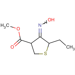 3-Thiophenecarboxylicacid,5-ethyltetrahydro-4-(hydroxyimino)-,methylester(9ci) Structure,66319-19-5Structure