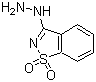 3-Hydrazino-1,2-benzisothiazole 1,1-dioxide Structure,6635-42-3Structure