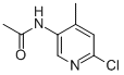 N-(6-chloro-4-methyl-pyridin-3-yl)acetamide Structure,6635-92-3Structure