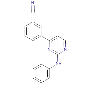 3-(2-Phenylamino-pyrimidin-4-yl)benzonitrile Structure,663611-44-7Structure