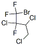 1-Bromo-2,3,4-trichloro-1,1,2-trifluorobutane Structure,664-03-9Structure