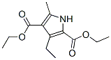 2,4-Diethyl-3-ethyl-5-methyl-1h-pyrrole-2,4-dicarboxylate Structure,66414-04-8Structure