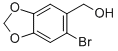 (6-Bromo-1,3-benzodioxol-5-yl)methanol Structure,6642-34-8Structure