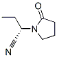 1-Pyrrolidineacetonitrile,alpha-ethyl-2-oxo-,(alphas)-(9ci) Structure,664304-29-4Structure