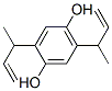 1,4-Benzenediol, 2,5-bis(1-methyl-2-propenyl)-(9ci) Structure,664324-50-9Structure