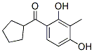 Methanone, cyclopentyl(2,4-dihydroxy-3-methylphenyl)-(9ci) Structure,664376-57-2Structure