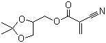 1,2-Isopropylidene glyceryl 2-cyanoacrylate Structure,66470-69-7Structure