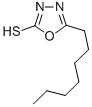 2-(1-hEptyl)-5-mercapto 1,3,4-oxodiazole Structure,66473-10-7Structure