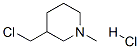 3-Chloromethyl-1-methylpiperidine hydrochloride Structure,66496-82-0Structure