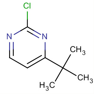 4-叔丁基-2-氯嘧啶結(jié)構(gòu)式_66522-06-3結(jié)構(gòu)式