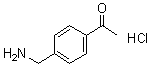 4-Acetylbenzylamine hydrochloride Structure,66522-66-5Structure