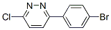 3-(4-Bromophenyl)-6-chloropyridazine Structure,66548-50-3Structure