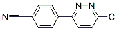 3-Chloro-6-(4-cyanophenyl)pyridazine Structure,66548-54-7Structure