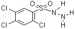 2,4,5-Trichlorobenzenesulfonyl hydrazide Structure,6655-72-7Structure