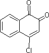 4-Chloro-1,2-naphthoquinone Structure,6655-90-9Structure