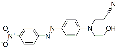 3-[(2-Hydroxyethyl)[4-[(4-nitrophenyl)azo]phenyl]amino]propiononitrile Structure,6657-32-5Structure