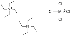 Tetraethylammonium tetrachloromanganate(II) Structure,6667-73-8Structure