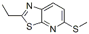 Thiazolo[5,4-b]pyridine, 2-ethyl-5-(methylthio)- (9ci) Structure,666702-54-1Structure