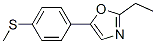 (9ci)-2-乙基-5-[4-(甲基硫代)苯基]-噁唑結構式_666702-85-8結構式