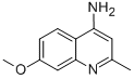 4-Amino-7-methoxy-2-methylquinoline Structure,66735-41-9Structure