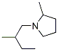 Pyrrolidine, 2-methyl-1-(2-methylbutyl)- (9ci) Structure,667420-86-2Structure